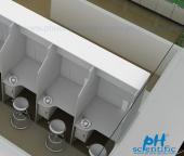 Chuyên Thiết kế phòng thí nghiệm cảm quan cung cấp lắp đặt bàn thí nghiệm cảm quan