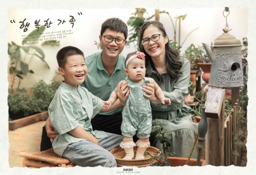 chụp ảnh gia đình tại bmt
